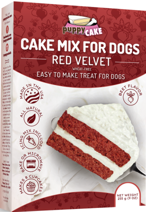 Puppy cake cake sales mix