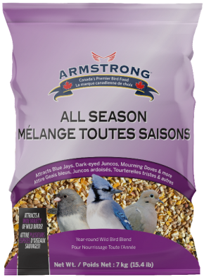 Carthame, nourriture pour oiseaux sauvages, 1.8 kg - Armstrong