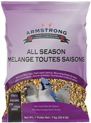 ARMSTRONG MILLING Graines de tournesol noir Armstrong 16 kg pour oiseaux  sauvages